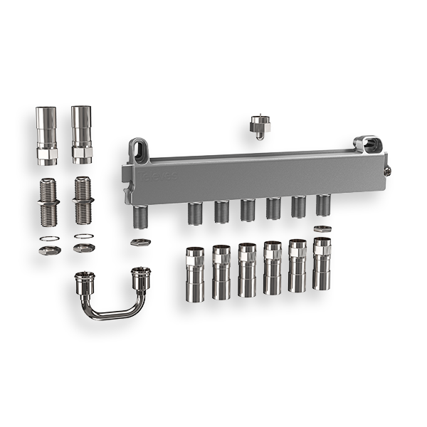 KIT REPARTIDOR 6D P/ EQUIPAR PAINEL CC4/CC6/CC8