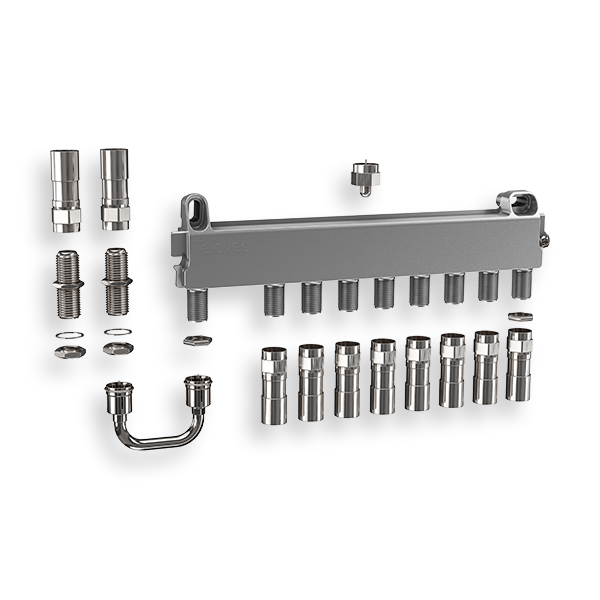 KIT REPARTIDOR 8D P/ EQUIPAR PAINEL CC4/CC6/CC8